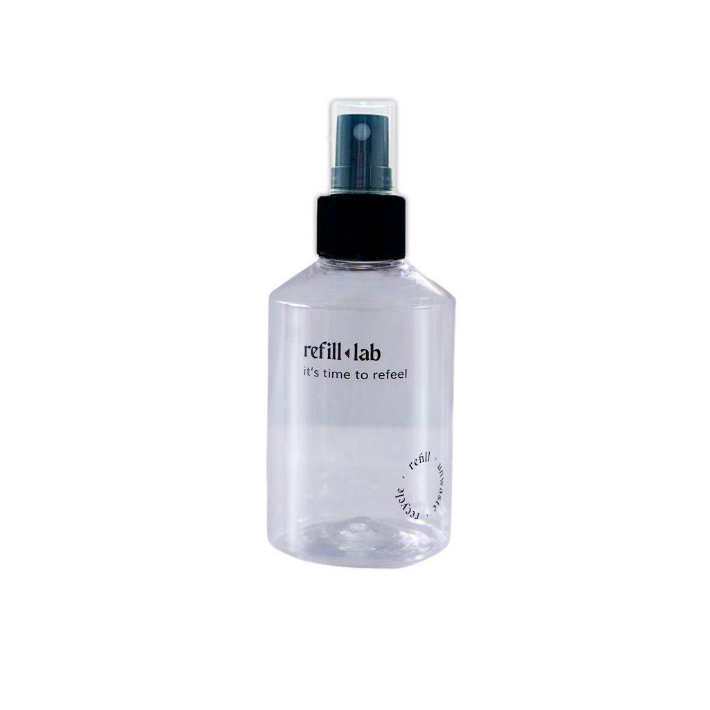 Envase PET ambar con valvula spray 250ml