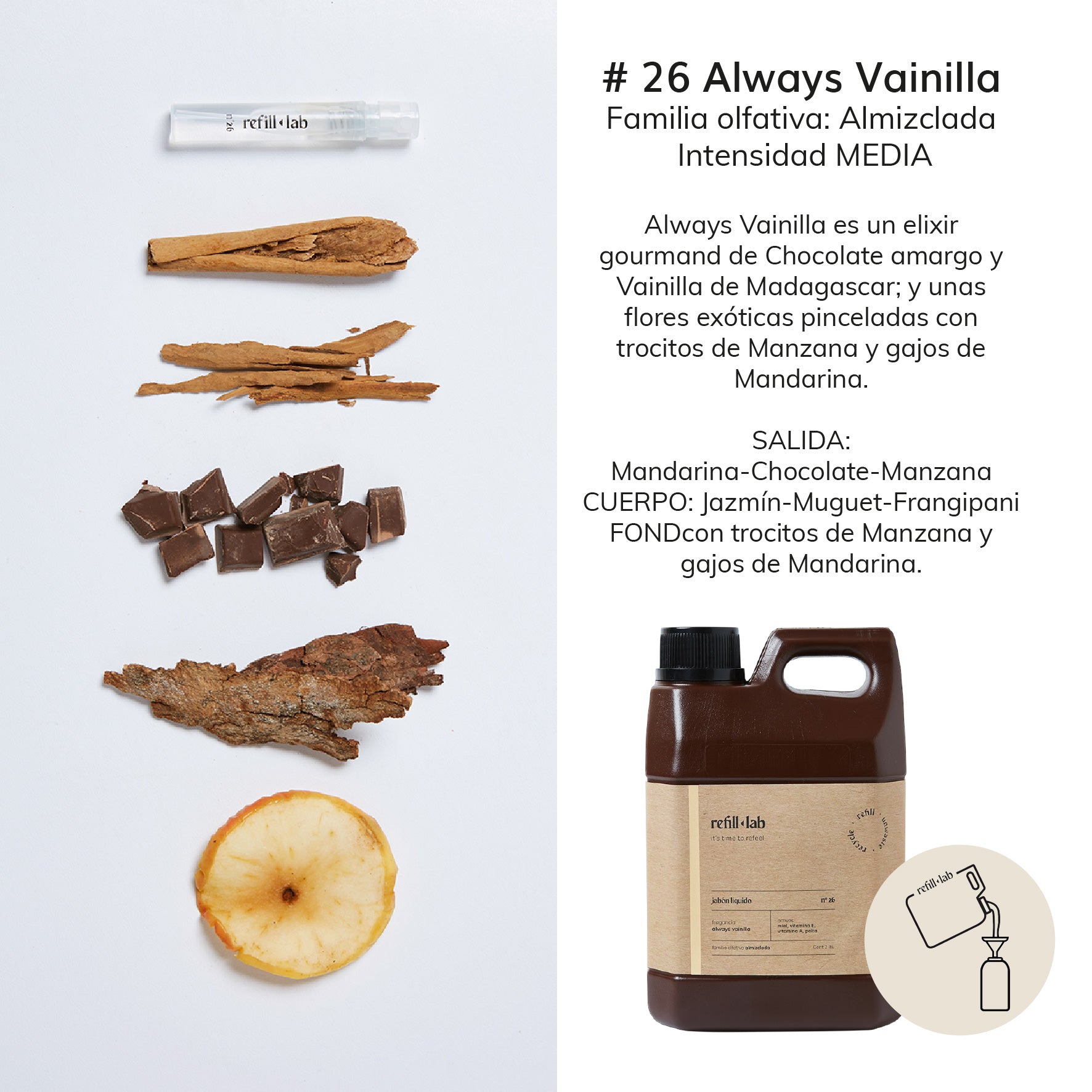 <b>Jabón Líquido</b> - Always Vainilla